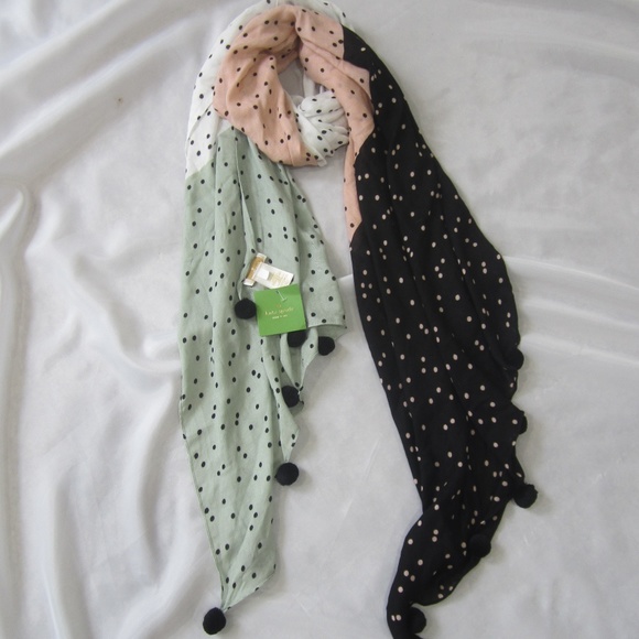 kate spade Accessories - Kate Spade NWT Scatter Oblong Scarf